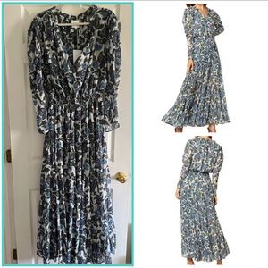 NWT MISA Los Angeles Vida Flora Dress SIZE XL